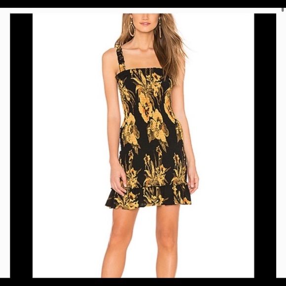 Faithfull The Brand Del Mar Mini Dress Size Medium - Picture 1 of 12